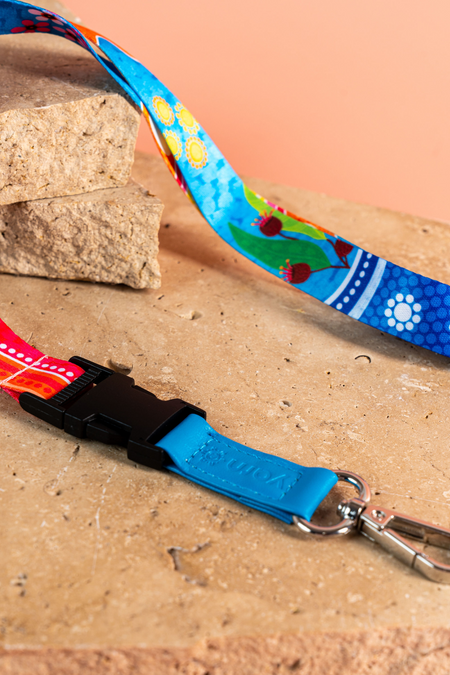 Built on Strong Shoulders NAIDOC 2026 Premium Lanyard