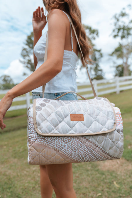 Connections XL Sand Free Premium Quilted Picnic Rug (200cm x 200cm)