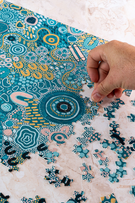 Moorditj Koorliny (Strong Journey) NAIDOC 2026 500 Piece Indigenous Artwork Puzzle