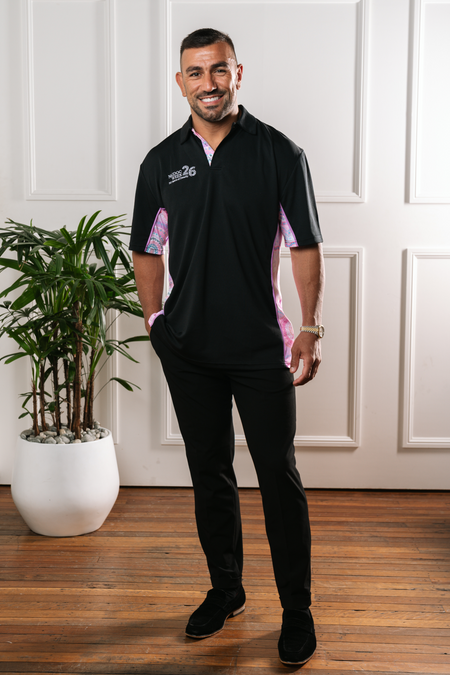 (Bulk) Paths That Brought Us Here NAIDOC 2026 Bamboo (Simpson) Unisex Polo Shirt