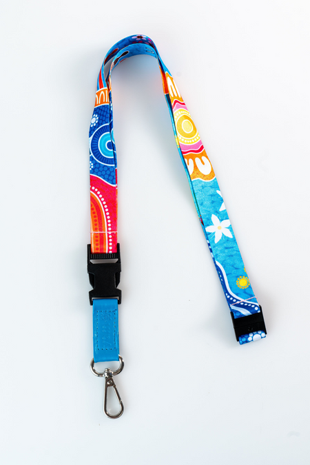 Built on Strong Shoulders NAIDOC 2026 Premium Lanyard