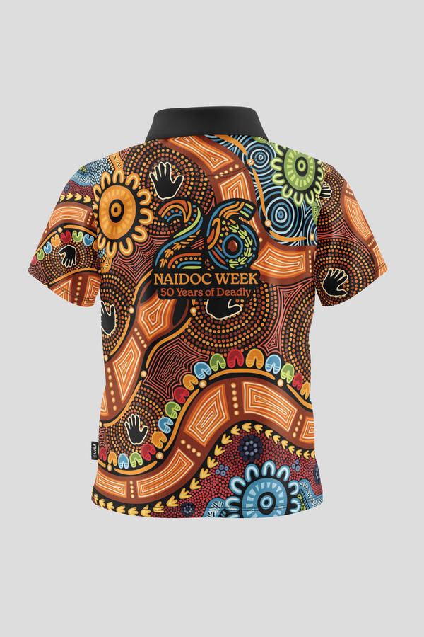 Gadi NAIDOC 2026 Kids Polo Shirt