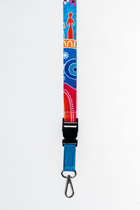 Built on Strong Shoulders NAIDOC 2026 Premium Lanyard
