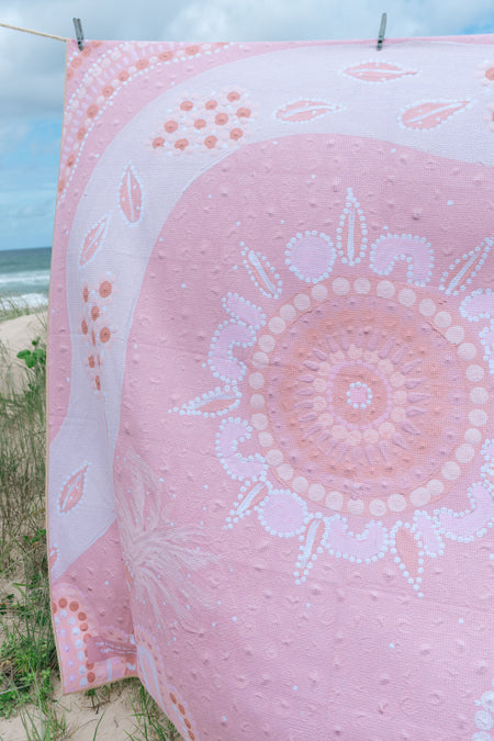 The Drift of Our Elders Sand Free rPET Beach Towel (160cmx160cm)