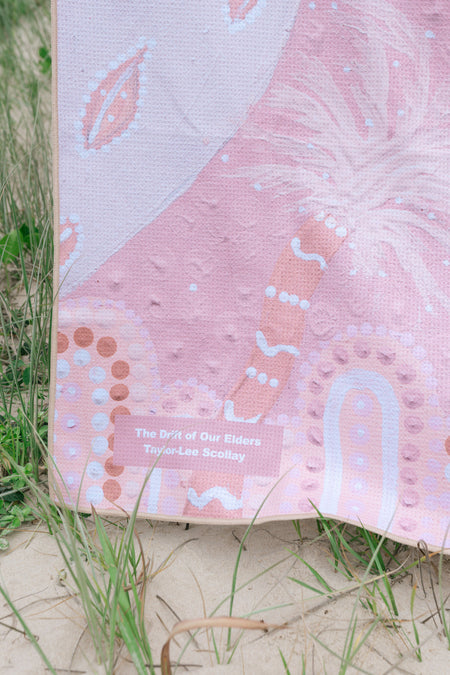 The Drift of Our Elders Sand Free rPET Beach Towel (160cmx160cm)