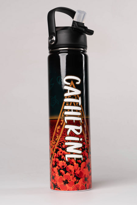 Honouring Our Fallen Warriors Insulated Stainless Steel Personalised Drink Bottle