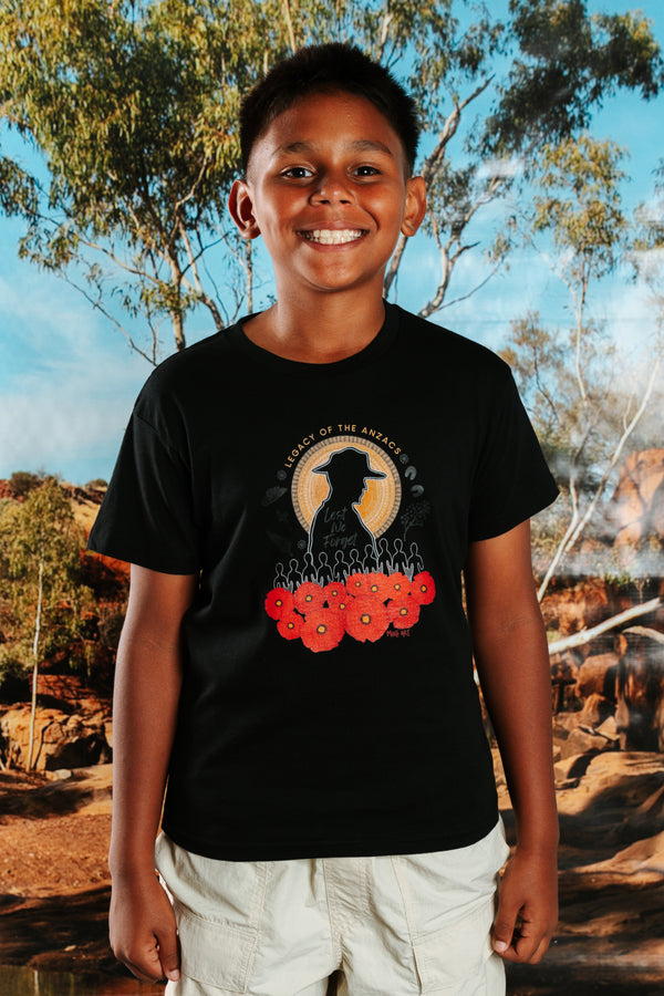 Legacy Of The Fallen Black Cotton Premium Kids T-Shirt