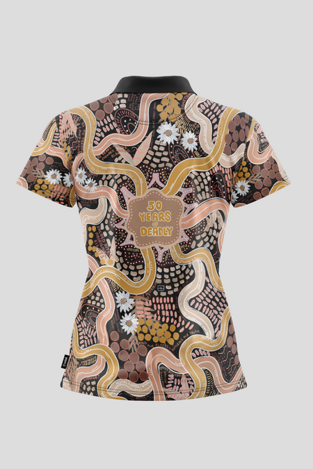 Still Deadly NAIDOC 2026 Women's Fitted Polo Shirt