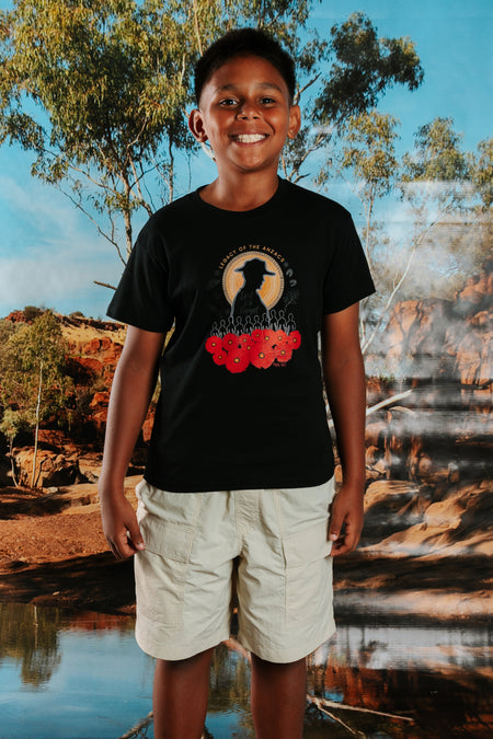 Legacy Of The Fallen Black Cotton Premium Kids T-Shirt