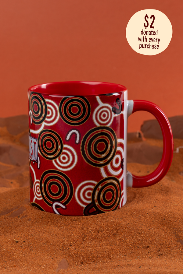 Red Dust Ceramic Coffee Mug