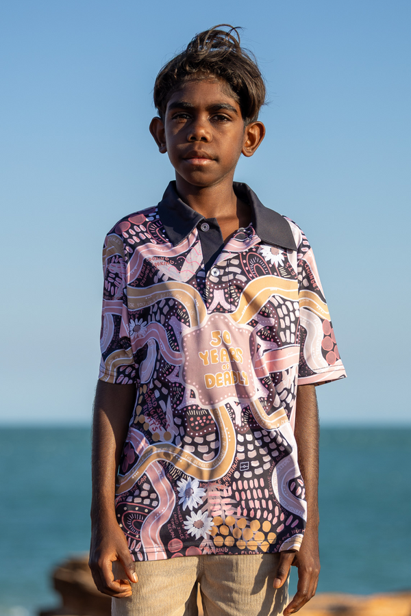 Still Deadly NAIDOC 2026 Kids Polo Shirt