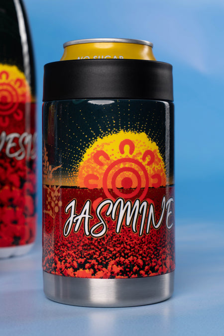 Honouring Our Fallen Warriors Insulated Stainless Steel  Can Cooler