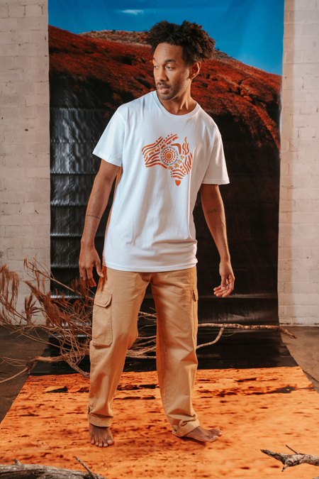 (Bulk) Australia NAIDOC Week 2026 White Cotton Everyday Unisex T-Shirt