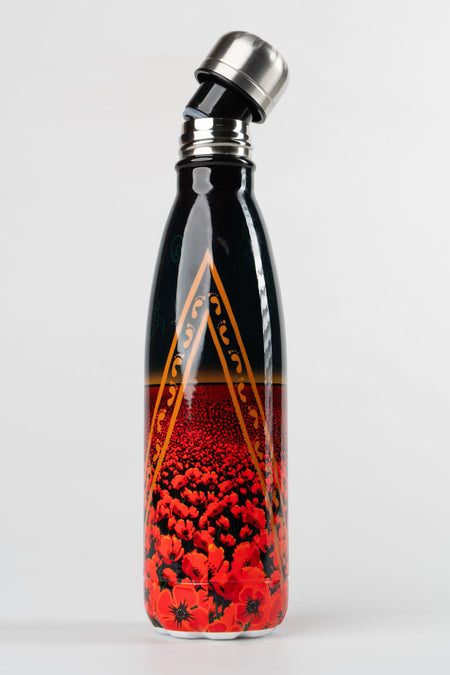 Honouring Our Fallen Warriors Vacuum Insulated Double Walled Stainless Steel Personalised Water Bottle