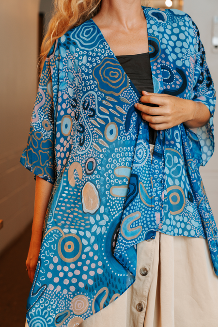 Moorditj Koorliny (Strong Journey) NAIDOC 2026 Chiffon Shawl