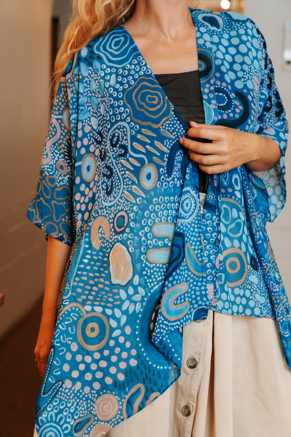 Moorditj Koorliny (Strong Journey) NAIDOC 2026 Chiffon Shawl