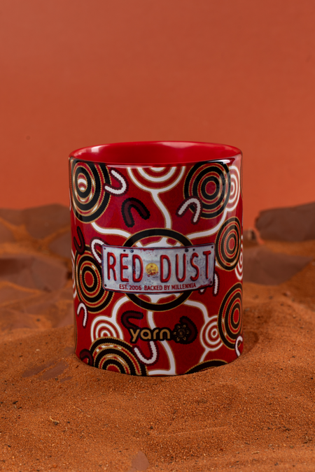 Red Dust Ceramic Coffee Mug