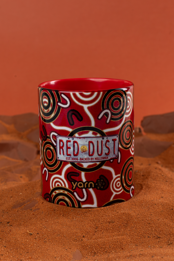 Red Dust Ceramic Coffee Mug