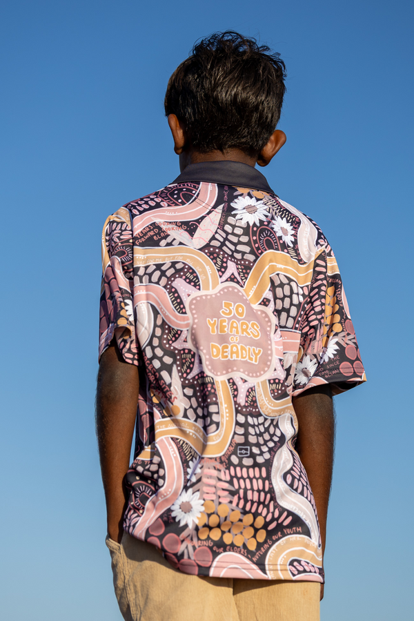 Still Deadly NAIDOC 2026 Kids Polo Shirt