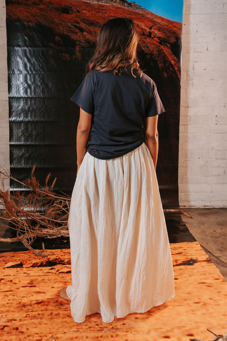 Australia NAIDOC Week 2026 Navy Cotton Crew Neck Women's T-Shirt