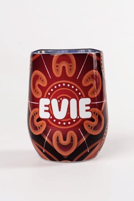Maroon Warrior Vacuum Insulated Double Walled Stainless Steel Travel Mug