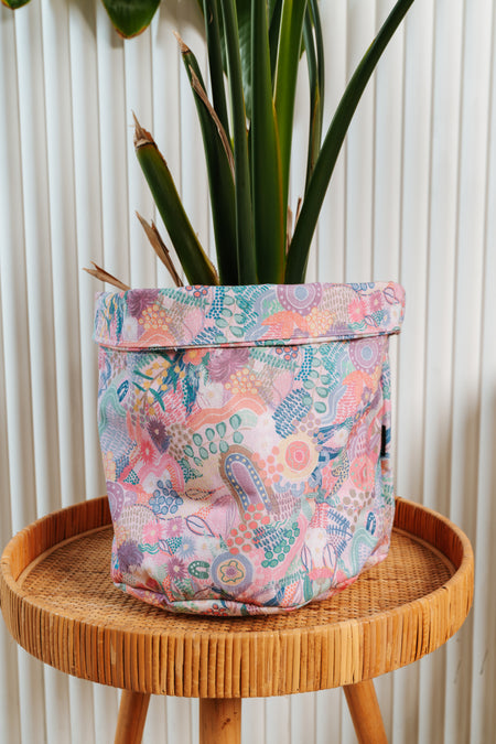 Flowers Along the River Plant Pot