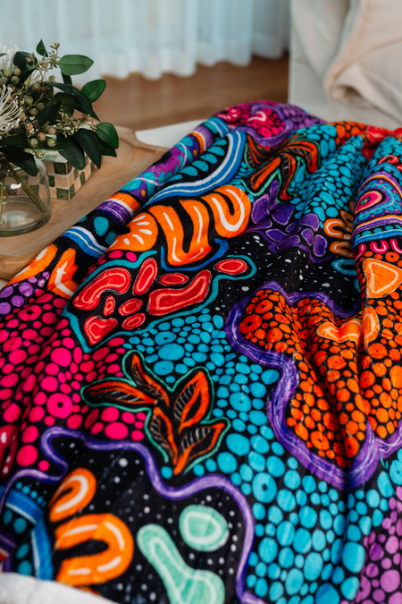 Celebration Sherpa Throw Blanket (150cm x 200cm)