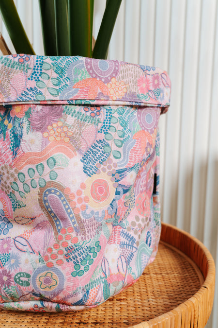 Flowers Along the River Plant Pot