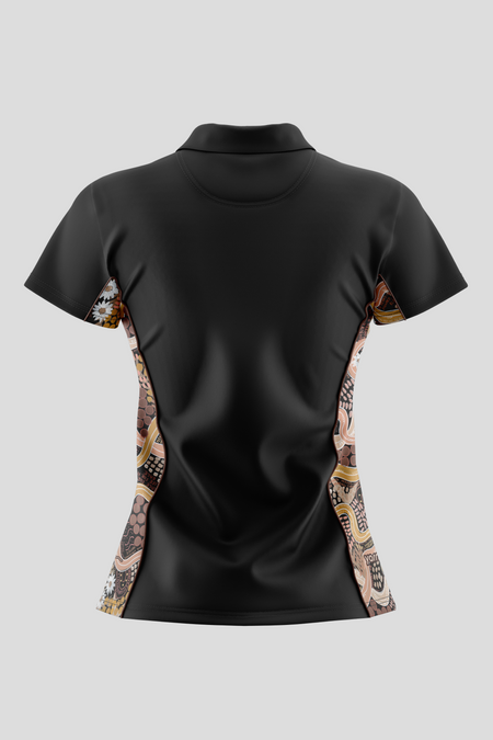 Still Deadly NAIDOC 2026 Bamboo (Simpson) Women's Fitted Polo Shirt