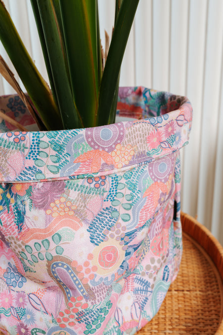 Flowers Along the River Plant Pot