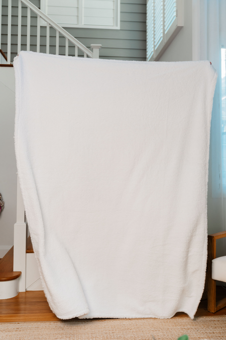 Mother Nature Sherpa Throw Blanket (150cm x 200cm)