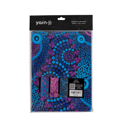 Amy Kilby 'Artist Collection' Gift Wrapping Paper (3 Pack)