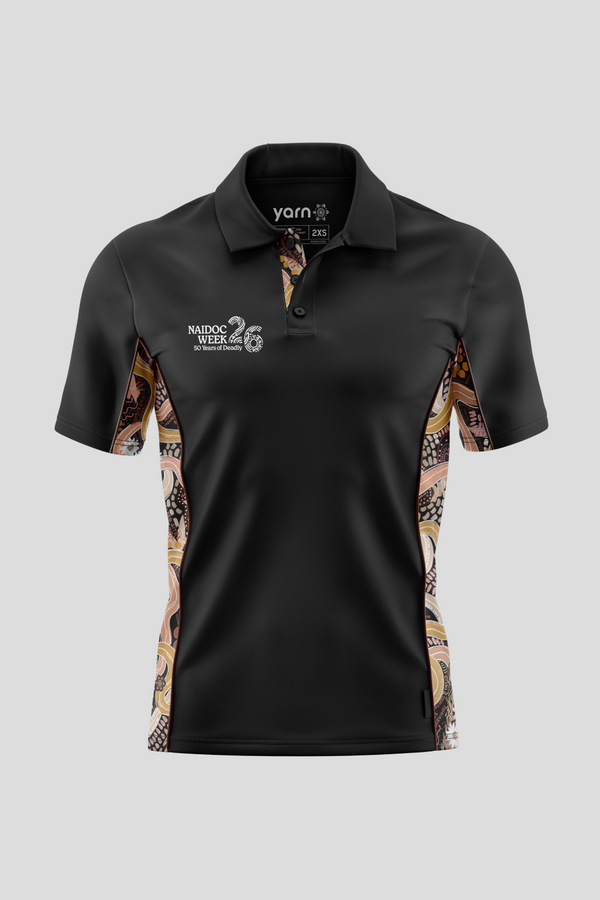 Still Deadly NAIDOC 2026 Bamboo (Simpson) Unisex Polo Shirt
