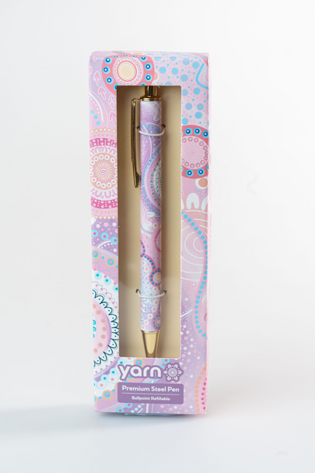 Paths That Brought Us Here NAIDOC 2026 Metal Refillable Premium Pen