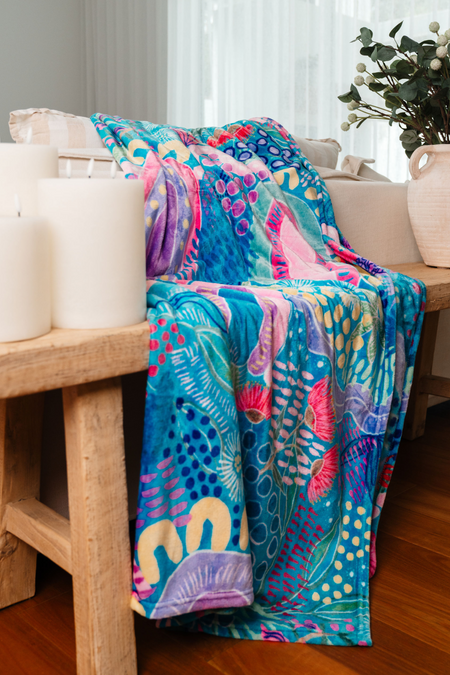 A Chapter Closing Flannel Throw Blanket (150cm x 200cm)