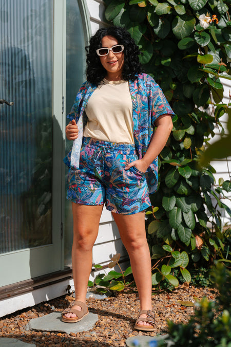 A Beautiful Life 100% Linen Short