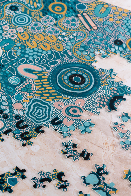 Moorditj Koorliny (Strong Journey) NAIDOC 2026 500 Piece Indigenous Artwork Puzzle