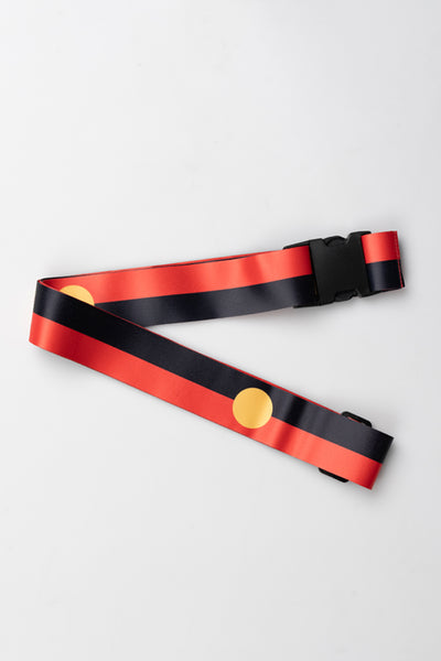 "Raise The Flag" Aboriginal Flag Luggage Belt