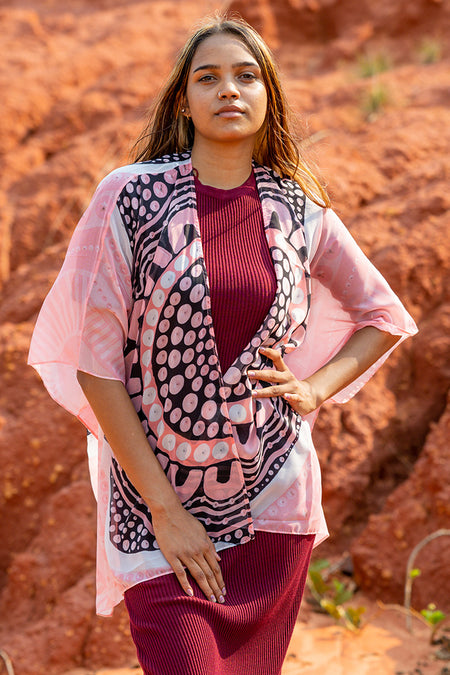 Boobie Sista Chiffon Shawl