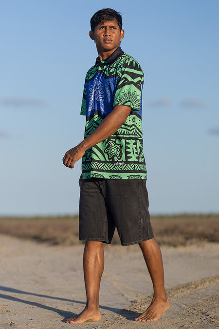 Winds Of Hope, Sea Of Glory Unisex Polo Shirt