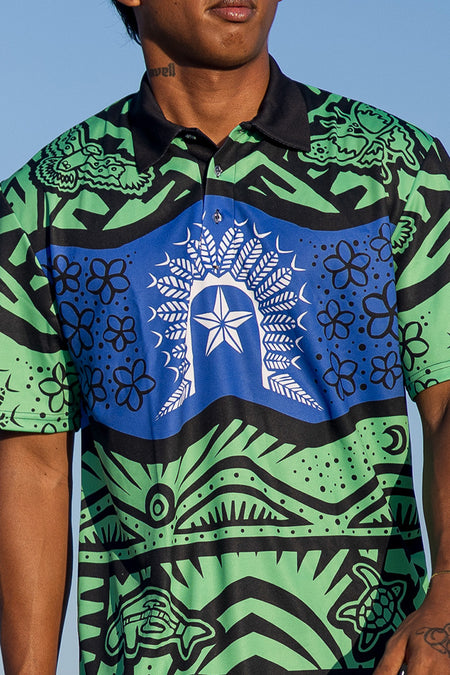 Winds Of Hope, Sea Of Glory Unisex Polo Shirt