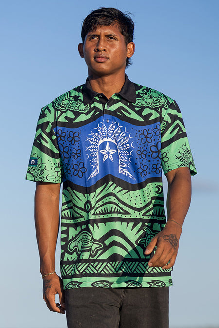 Winds Of Hope, Sea Of Glory Unisex Polo Shirt