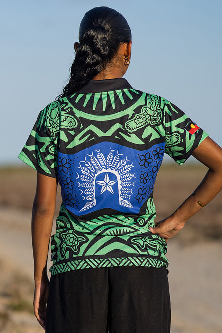 Winds Of Hope, Sea Of Glory Women's Fitted Polo Shirt