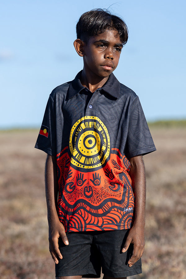 Here, Always, Forever Kids Polo Shirt