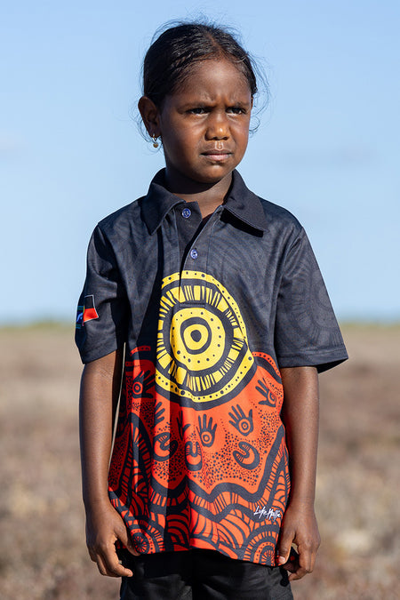 Here, Always, Forever Kids Polo Shirt