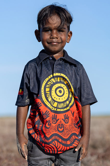 Here, Always, Forever Kids Polo Shirt