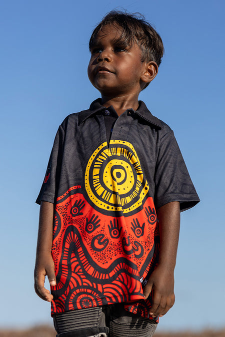 Here, Always, Forever Kids Polo Shirt