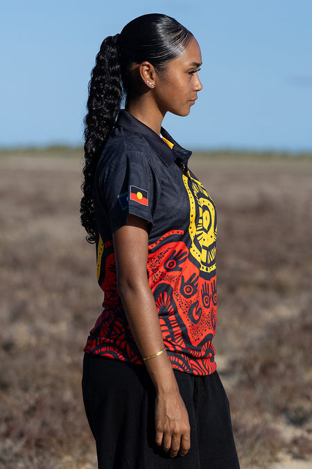 Here, Always, Forever Women's Fitted Polo Shirt