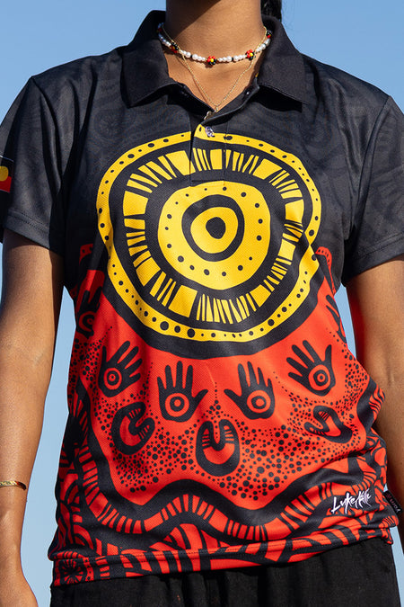 Here, Always, Forever Women's Fitted Polo Shirt