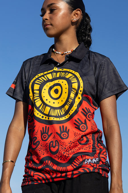 Here, Always, Forever Women's Fitted Polo Shirt